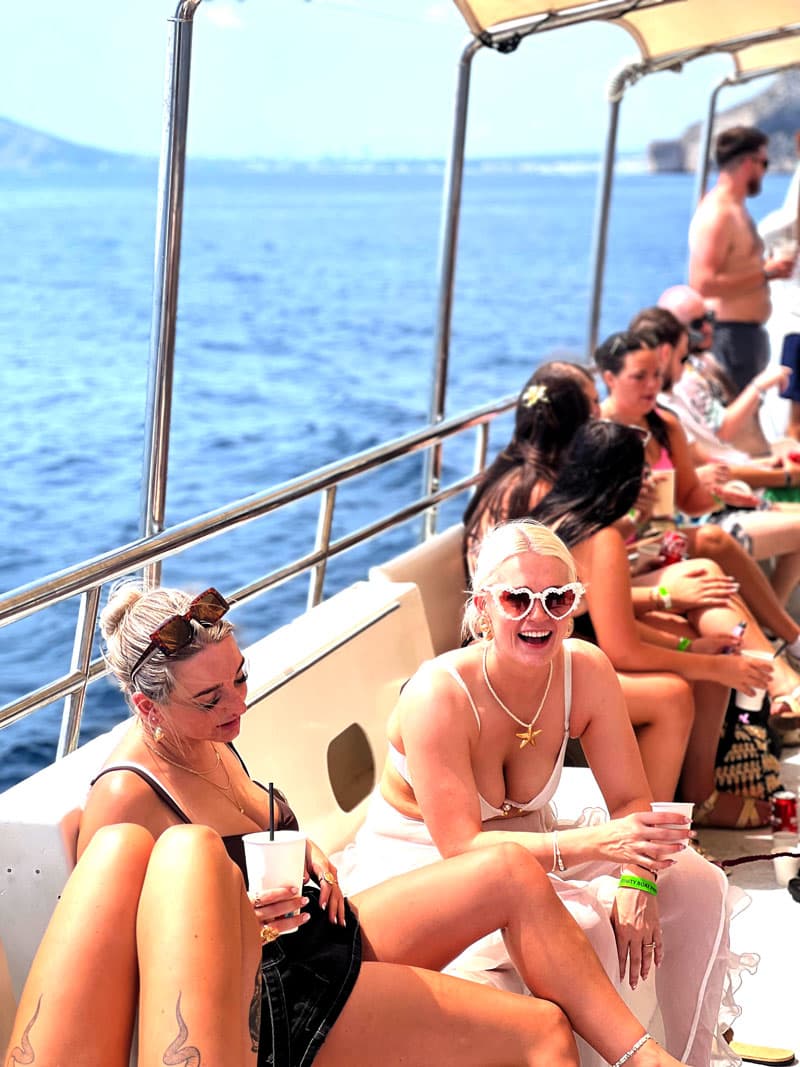 Benidorm boat party 2